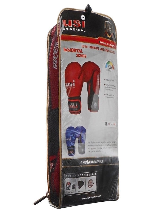 USI Immortal Safe Spar Gloves (Blue, 12 oz) - Image 4