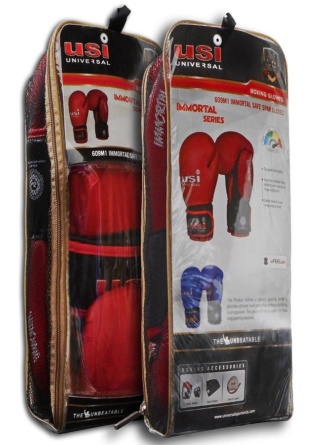 USI Immortal Safe Spar Gloves (Blue, 12 oz) - Image 5