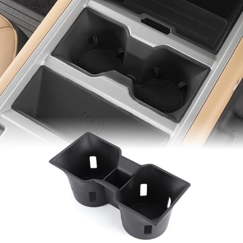 Bekantogy Cup Holder Mat Compatible with L@nd Rover Defender 90 110 130 2025-2026 Silicone Recessed Cup Holder Center Console Organizer Cup Drink Water Holder Replacement - Image 1