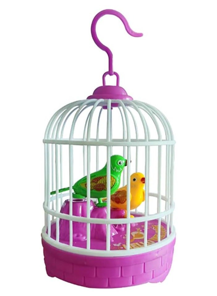 DubaiGallery Voice-Activated Induction Birds Birdcage Toy, Parrot Toys Gifts for Baby Toddler Kids Children - Image 1