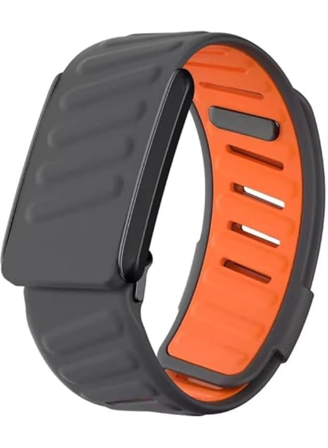 ECO Sports Band Strap Compatible with Whoop 5.0/MG,One, Peak & Life Devices – ECG Compatiblity, Silicone Waterproof Design, Sweatproof Strap with U-Shape include Connector - Image 1