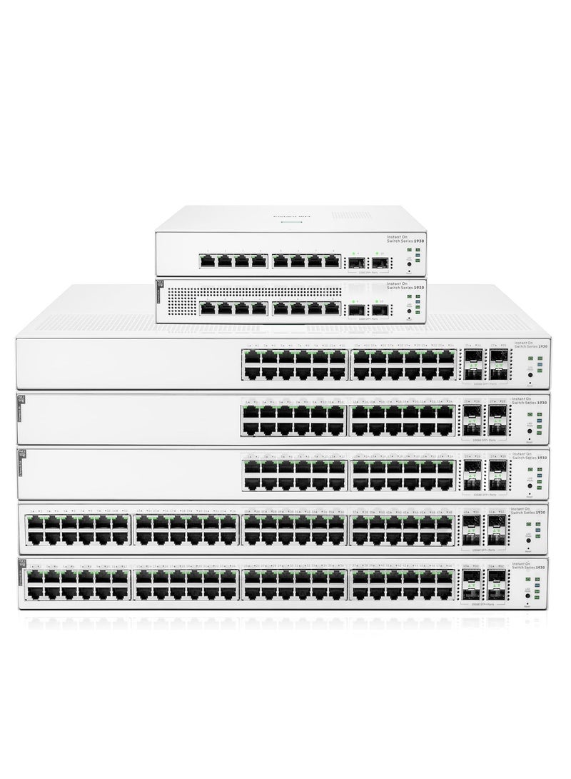 Aruba Networks Aruba 24G Class 4 PoE 4SFP/SFP+ 370W Switch (Model JL684B) is a smart-managed Layer 2+ Gigabit Ethernet switch designed for small and medium businesses requiring high-performance connectivity and flexibility  - Image 3