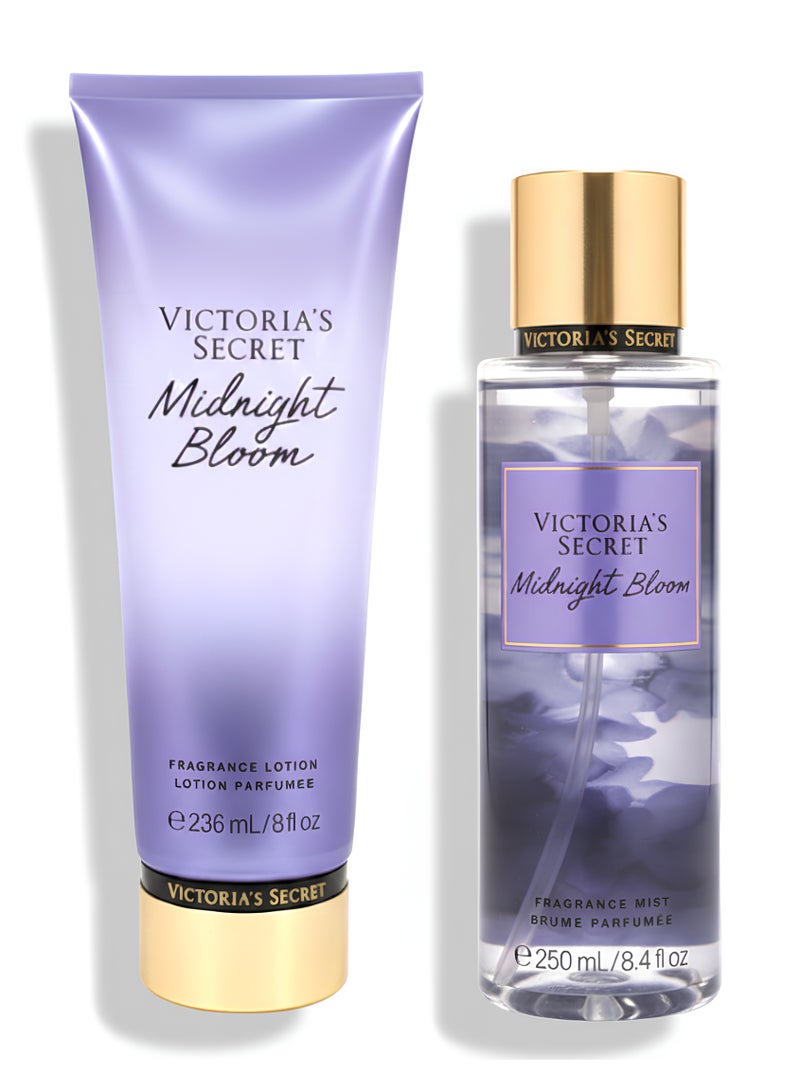 Victoria's Secret Midnight Bloom Spray & Lotion Set