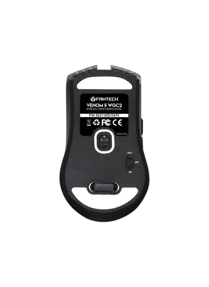 FANTECH - Venom WGC2 Black Wireless Gaming Mouse 2.4GHZ - Image 1