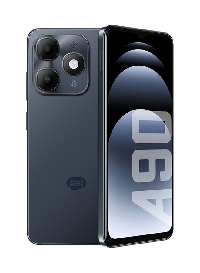 ITEL A90 Dual SIM Starlit Black 3+5GB RAM 64 GB 4G - Middle East Version - Image 1