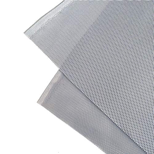 Wayber Speaker Grill Cloth Stereo Mesh Fabric for Speaker Repair, Gray - 55 x 40 in / 140 x 100 cm - Image 4