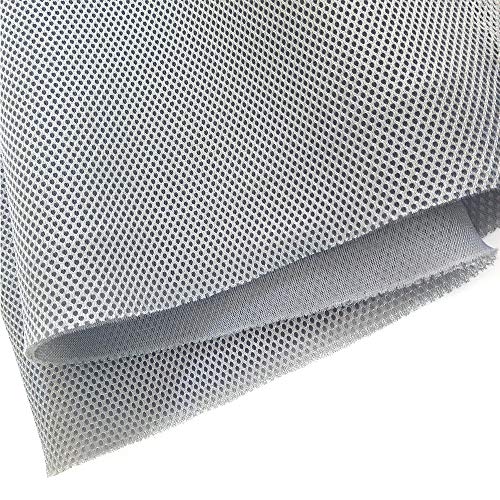 Wayber Speaker Grill Cloth Stereo Mesh Fabric for Speaker Repair, Gray - 55 x 40 in / 140 x 100 cm - Image 5