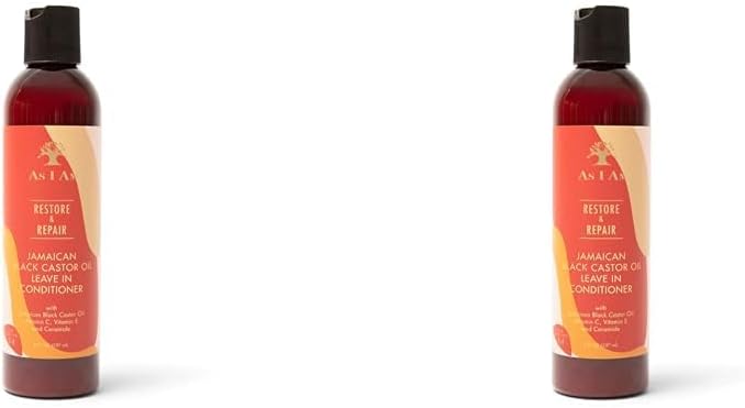 As I Am زيت الخروع الأسود الجامايكي من As I Am بلسم بدون شطف 237 مل - Image 1