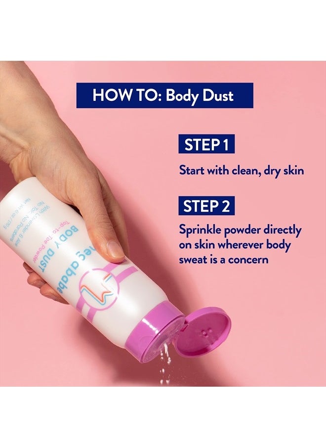 Megababe - Sweat Absorbing Body Powder - Body Dust | with Lavender & Aloe | Talc-Free, All Natural | 6 oz - Image 1