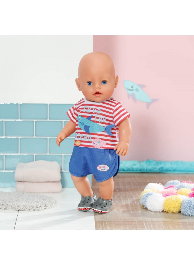 BABY born Bath Pyjamas with Shoes blue - Image 2