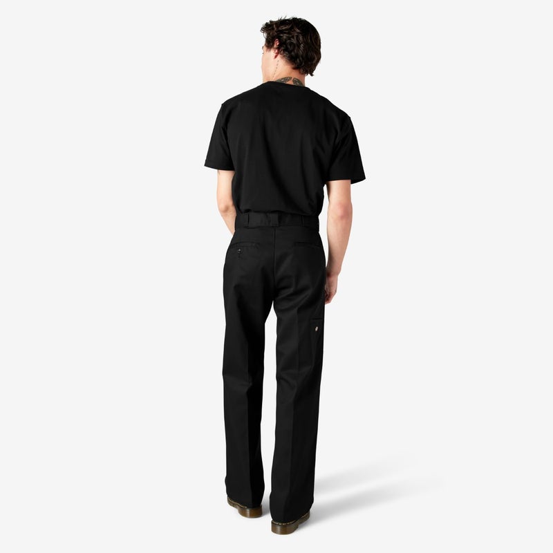 Dickies Loose Fit Double Knee Work Pants. Black, 34 30 - Image 4