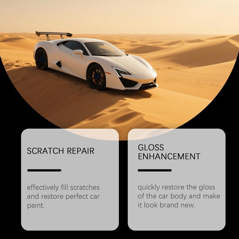 Makbeaty Scratch Remover | Paint Repair & Surface Protection,Scratch Repair & Renew, Car Scratch Remover for All Auto Paint Finishes(100g) - Image 2