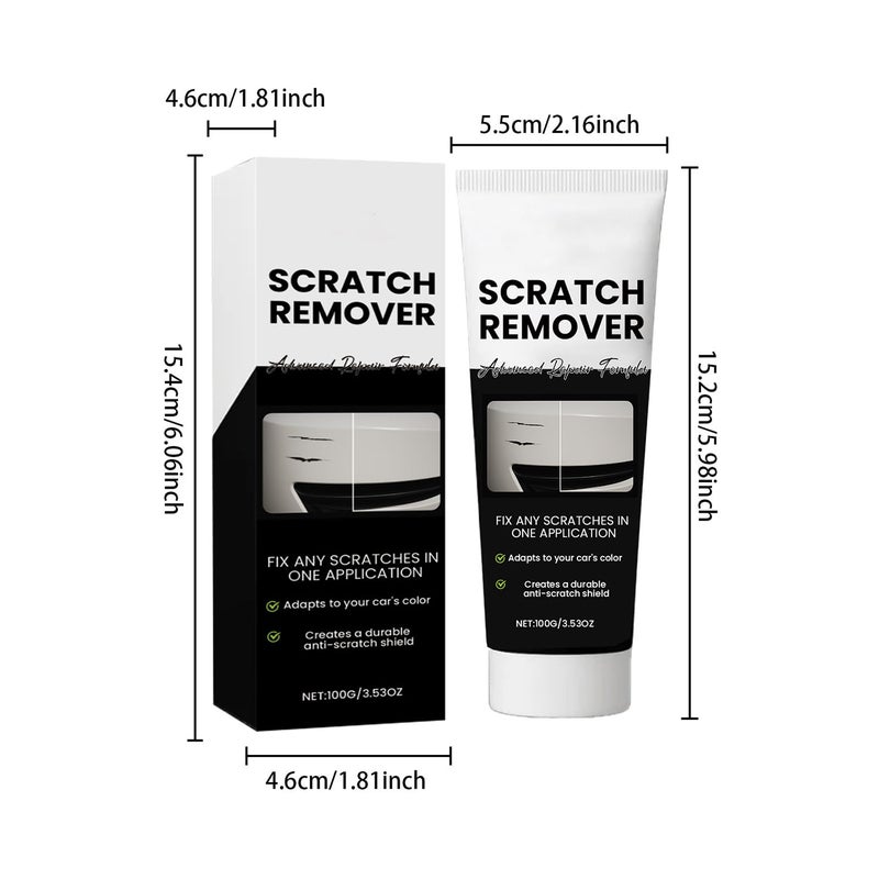 Makbeaty Scratch Remover | Paint Repair & Surface Protection,Scratch Repair & Renew, Car Scratch Remover for All Auto Paint Finishes(100g) - Image 5