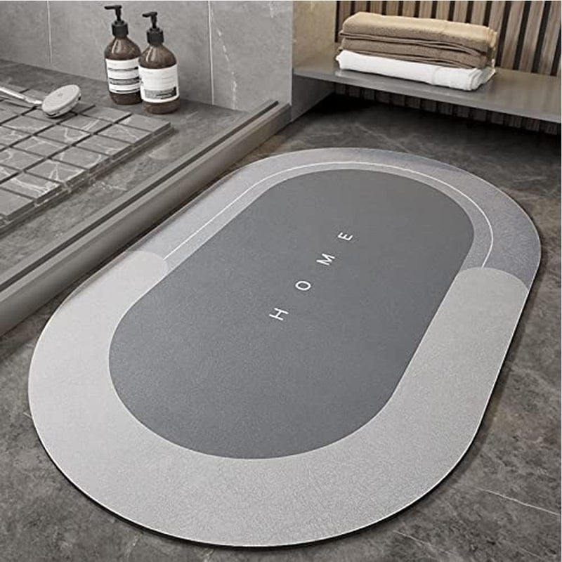 Mishrit Quick Drying Water Soak Absorbent Bathroom Mats Anti Slip Big Size Water Absorbing Floor Washable Anti Skid Foot Mat (Multicolour) - Image 3