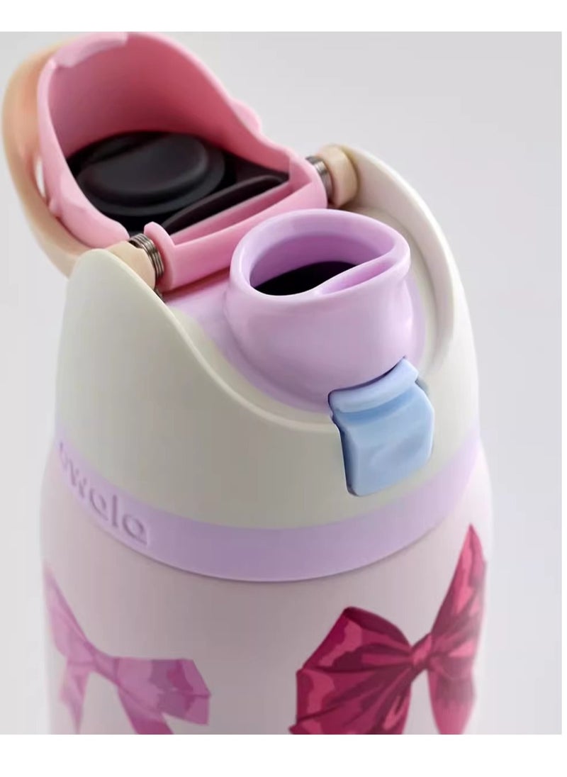 Owala - Owala FreeSip Insulated Stainless Steel Water Bottle with Straw for Sports and Travel, BPA-Free,32-Ounce,Pink - Image 1