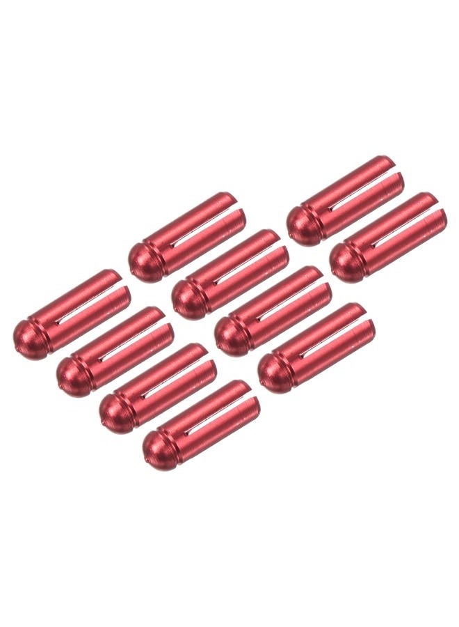 PATIKIL Dart Flight Protectors, Aluminum Alloy Dart Accessories Wing Savers for Steel & Plastic Flights - 9 Pack (Red) - Image 1