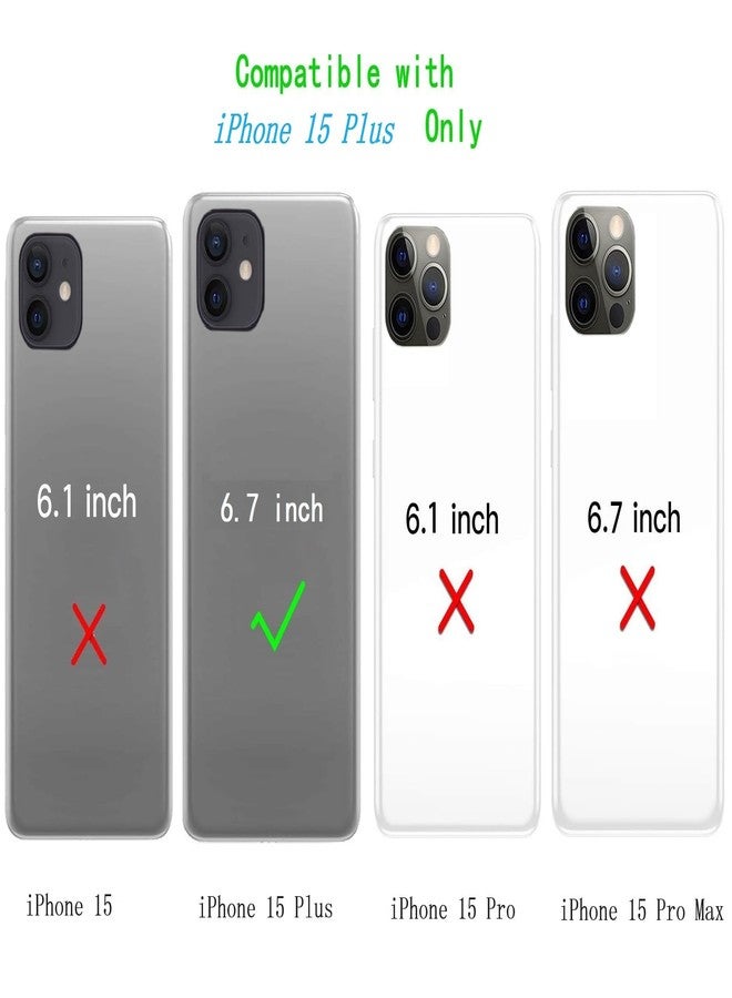 Jaorty Wallet Case for iPhone 15 Plus with Strap,iPhone 15 Plus Case Wallet for Women Men,[9 Card Slots] [Wrist Strap] Zipper Cash Pocket Magnetic Leather Cover Shockproof Case,6.7 inch Rosegold - Image 2