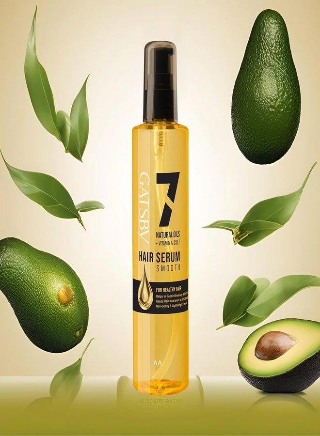 جاتسباي سيروم الشعر الياباني من غاتسبي - 100 مل | غني بـ 7 زيوت طبيعية وفيتامينات أ، ج، هـ | يُصلح الشعر الجاف والتالف ويقلل من التقصف | تركيبة خفيفة الوزن وغير لزجة | يُعزز لمعان الشعر | للرجال والنساء - Image 3