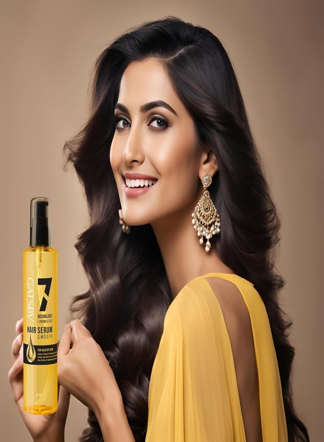 جاتسباي سيروم الشعر الياباني من غاتسبي - 100 مل | غني بـ 7 زيوت طبيعية وفيتامينات أ، ج، هـ | يُصلح الشعر الجاف والتالف ويقلل من التقصف | تركيبة خفيفة الوزن وغير لزجة | يُعزز لمعان الشعر | للرجال والنساء - Image 4