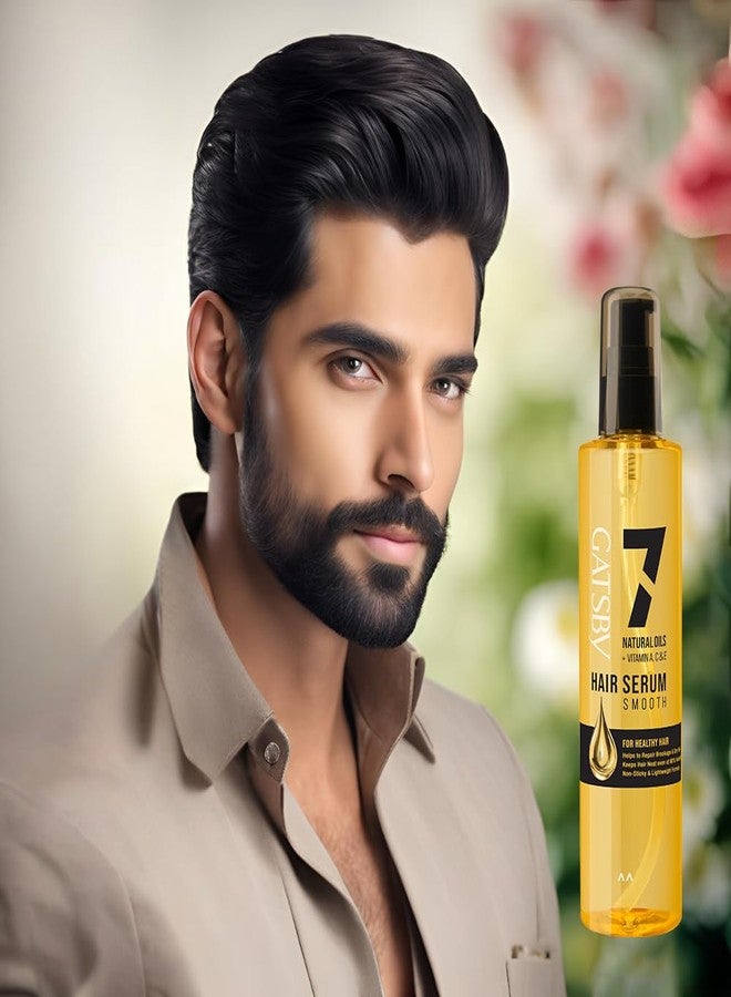 جاتسباي سيروم الشعر الياباني من غاتسبي - 100 مل | غني بـ 7 زيوت طبيعية وفيتامينات أ، ج، هـ | يُصلح الشعر الجاف والتالف ويقلل من التقصف | تركيبة خفيفة الوزن وغير لزجة | يُعزز لمعان الشعر | للرجال والنساء - Image 5