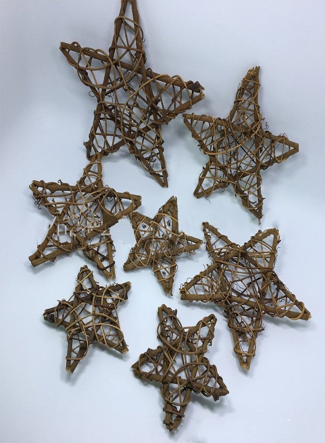 Queenland Natural Grapevine Wreath Star Shape DIY Crafts Base for Christmas Wreath Garland Gift Home Decoration 12 inches,Pack of 1 - Image 2