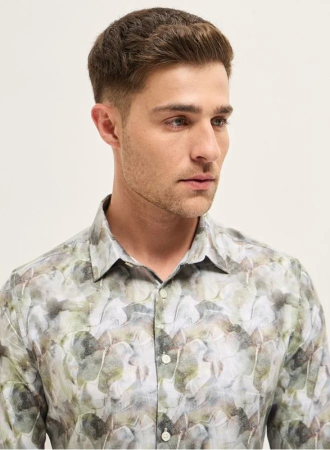 THE BEAR HOUSE Men's Shirt for Casual and Formal Wear | Classic Button-Down Style for Office, Daily Use, Travel, Events & All-Season Outfits | Versatile & Stylish Wardrobe Essential for Every Occasion