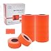 Motex 1 Blank Line Labels  10000 Fluorescent Red Blank Price and Date Gun Labels Fits MX5500 and Perco 1 Line Price and Date Guns - Image 2