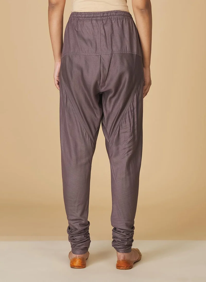 Fabindia Viscose Tussar Silk Regular Churidar