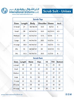 International Uniform L.L.C Premium V Neck Scrubs Medical Uniform Women and Man Scrubs Set Medical Scrubs Top and Pants  - Image 3