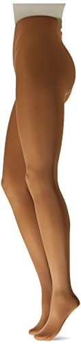 Danskin womens Ultrasoft Microfiber Footed Tight, Light Toast, D - Image 2