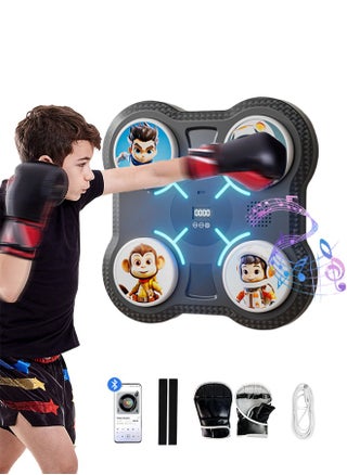 Smart Music Boxing Machine, Boxing Workout Machine for Kids, Bluetooth Wall Boxing Machine with Led - pzsku/Z22D579FB01D911DF4501Z/45/_/1720258346/8beb264d-5337-47e1-af17-06de3e115e94