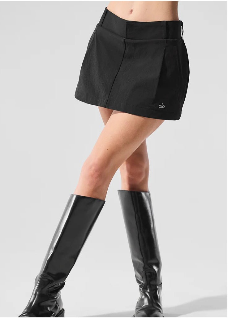 alo - alo low-waist short skirt, workwear skirt pants, hip-hugging skirt with pockets, quick-drying for sports - Image 1