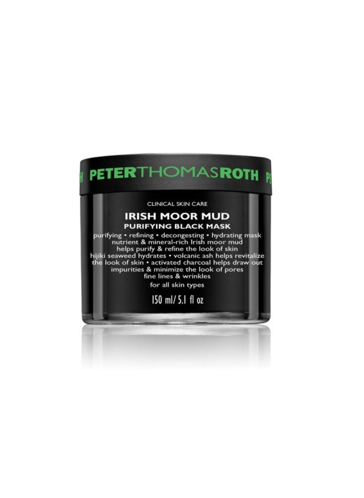 PETER THOMAS ROTH - Irish Moor Mud Purifying Black Mask 150 ml - Image 1