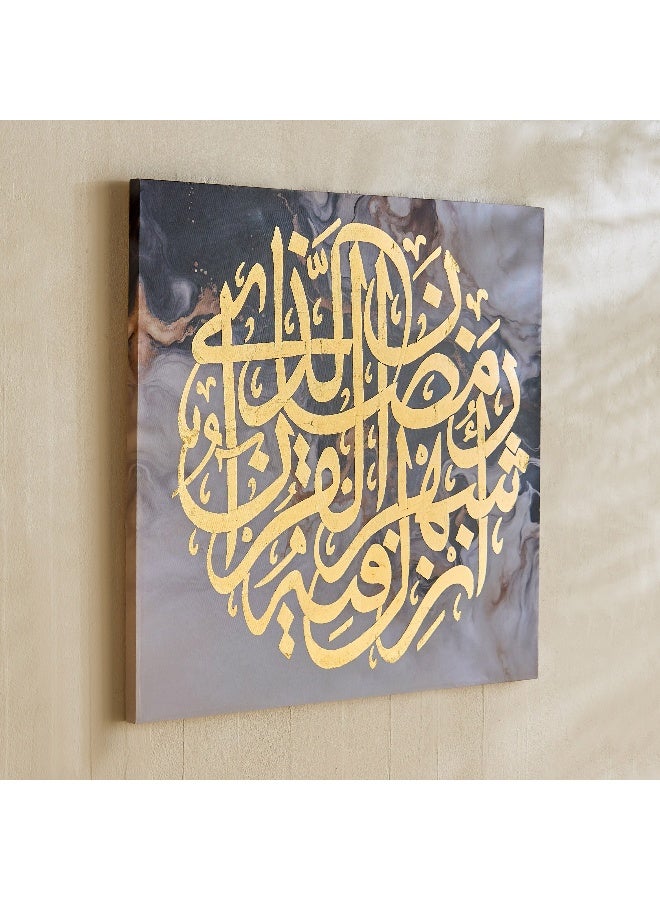 Home Box Onyx Calligraphy Wall Art with Gold Foil - For Home - Image 1