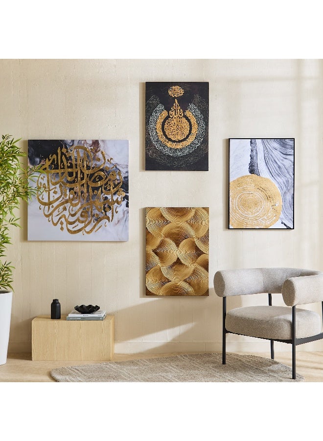 Home Box Onyx Calligraphy Wall Art with Gold Foil - For Home - Image 4