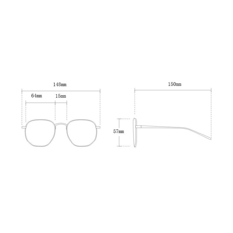 willochra Fashion Oversized Square Women Sunglasses Vintage Punk Men Outdoor Eyewear Shades UV400 (Champagne) - Image 5
