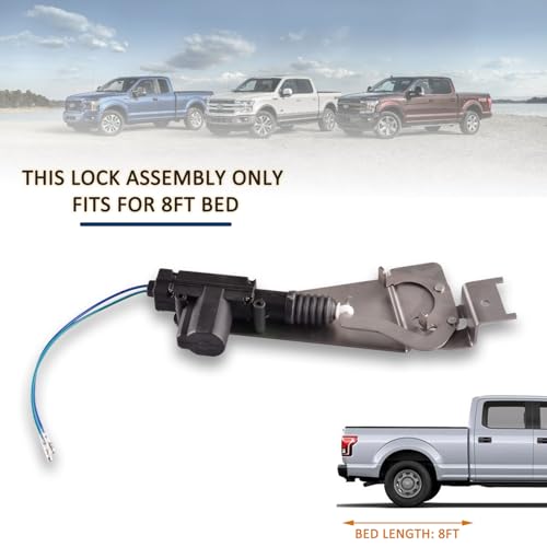 GrteRokky Power Tailgate Lock Compatible for Ford F-150 F-250 F-350 1997-2016 Anti-Theft Rear Latch Actuator Wiring Harness Assembly PL8250 Easy to Install Anti Theft Truck Tailgate Lock Replacement - Image 5