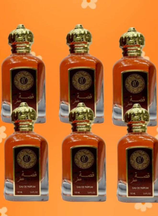 LY 6 Pieces Qissah classic collection perfume 100ML - Image 1