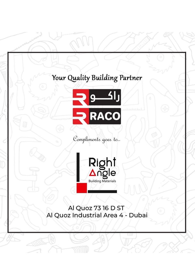 RACO - RACO Durable Polythene Sheet Roll for Floors and Furniture Protuct from Dust and Water when Painting and Decorating (1000G, 25M) - Image 1