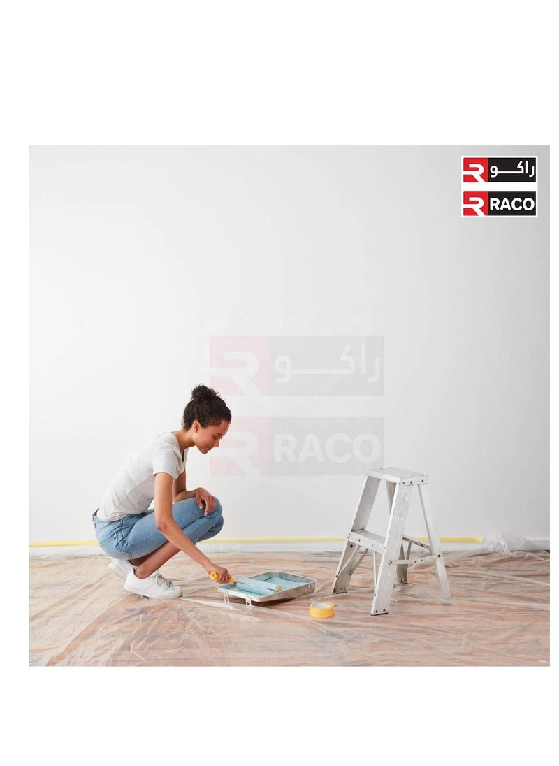 RACO - RACO Durable Polythene Sheet Roll for Floors and Furniture Protuct from Dust and Water when Painting and Decorating (1000G, 25M) - Image 1