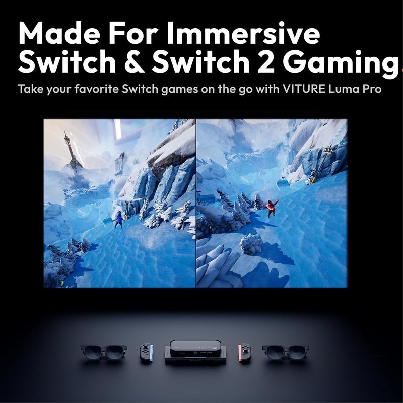 VITURE Pro Mobile Dock for Switch 2, HDMI Devices & Dual XR/AR Glasses - Image 3