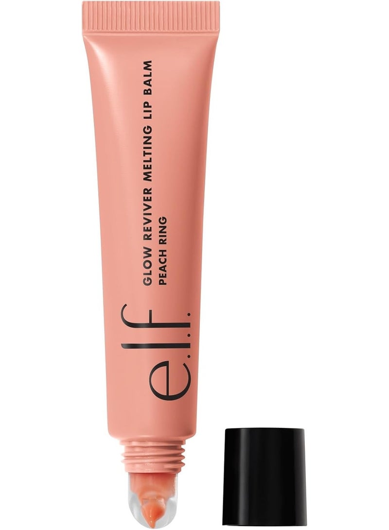 elf Glow Reviver Melting Lip Balm - Peach Ring - Image 1