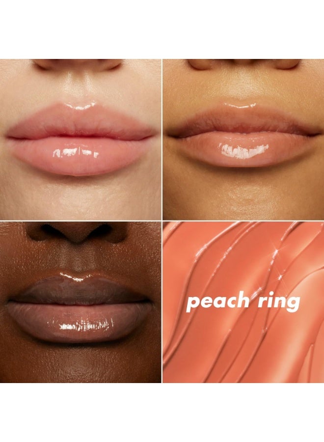 elf Glow Reviver Melting Lip Balm - Peach Ring - Image 2