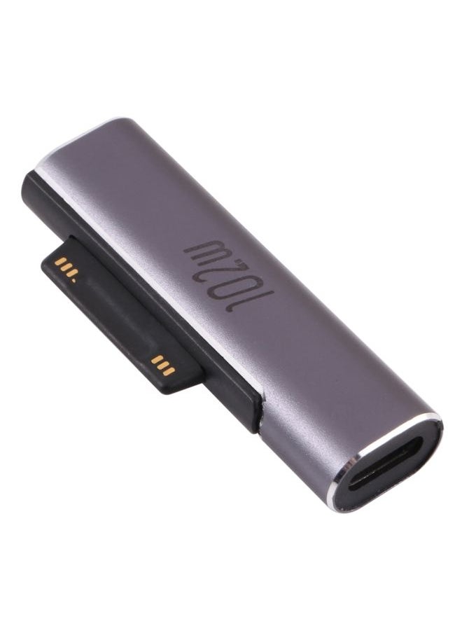 BURAQ - 102W USB-C / Type-C Female Charging Adapter for Microsoft Surface Pro 3 / 4 / 5 / 6 / 7 / Surface Go - Image 1