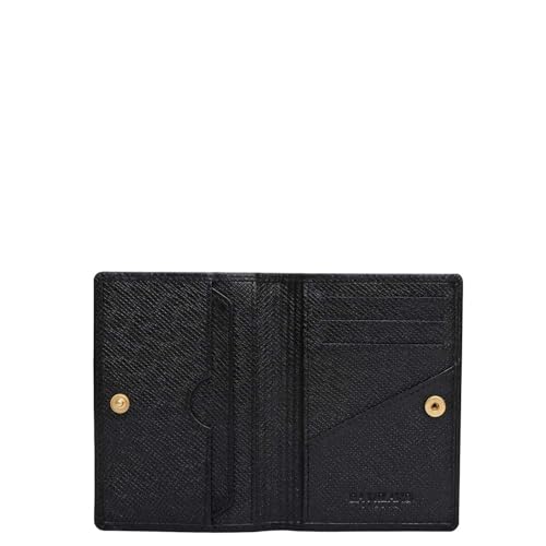 Da Milano Leather Card Holder for Men & for Women - Black - Image 3