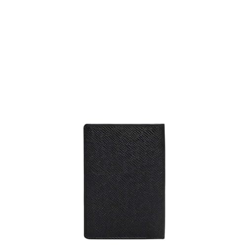 Da Milano Leather Card Holder for Men & for Women - Black - Image 4