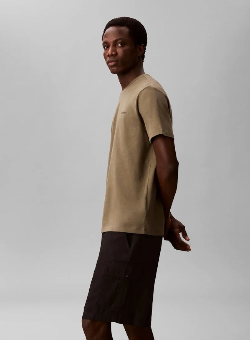 CALVIN KLEIN  Micro Logo T-Shirt for Men | Best Price UAE