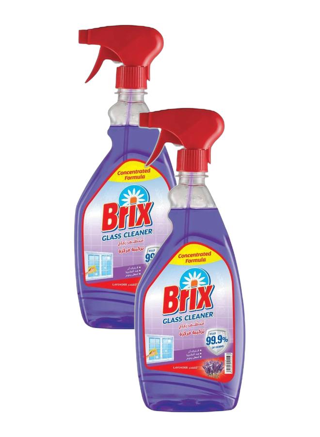 Brix Glass Cleaner Lavender - 500ml (Pack of 2) - Image 1