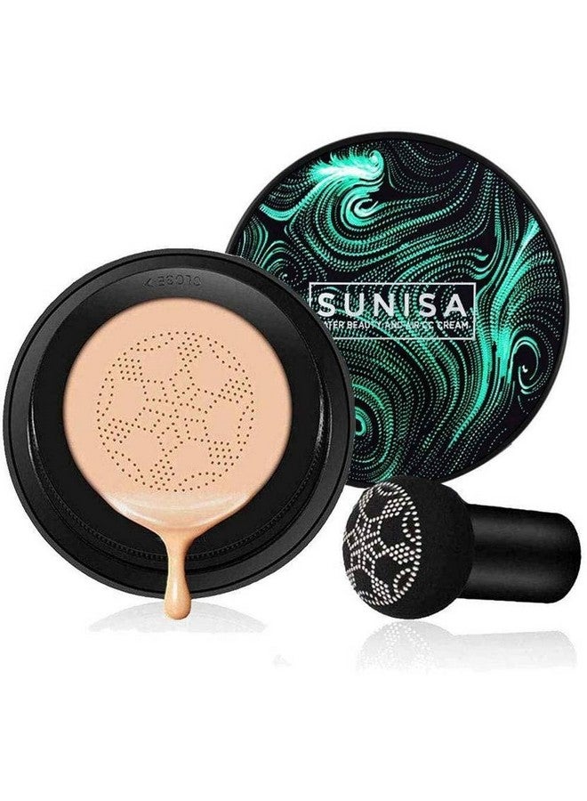 SUNISA Water Beauty And Air Pad Semimatte Cc Cream Imported Foundation (Beige 20 G) - Image 1