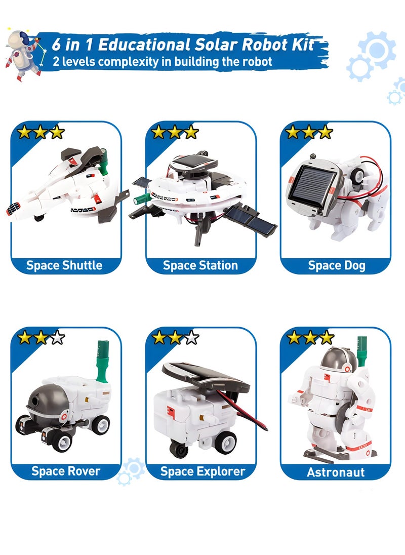 MAGIC VAULT 6-in-1 Solar Robot Kit | Learning Science Building Toys | Educatoinal Learning Science Building Toys  - Image 3